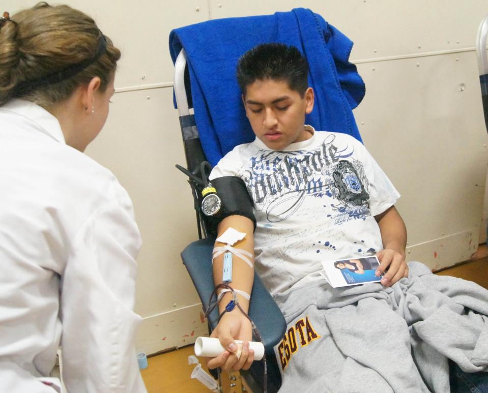 Student Council gives back in blood drive