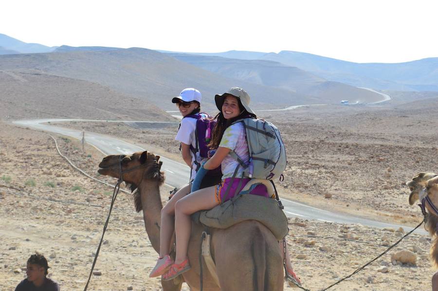 One of the activities on my trip was riding camels through the desert in southern Israel.