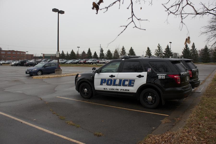 Additional police officers were present at the high school on Nov 5 due to the threat to safety.
