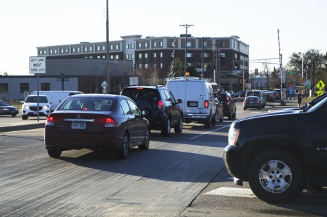 During the 8 a.m. peak hour, traffic on Lake Street is sometimes backed up almost two thirds of a mile. 