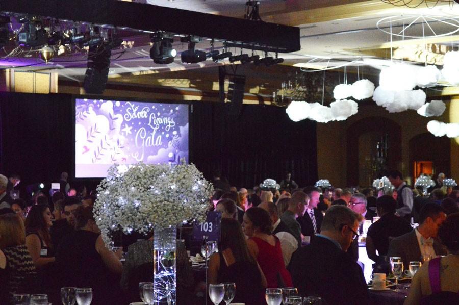 Members of community gather to support Park Nicollets Silver Linings Gala at the Hilton Hotel in Minneapolis Oct. 10.