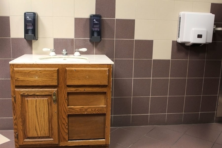 Girls C3 bathroom is open but permanent sinks will not be available for another 4-6 weeks.