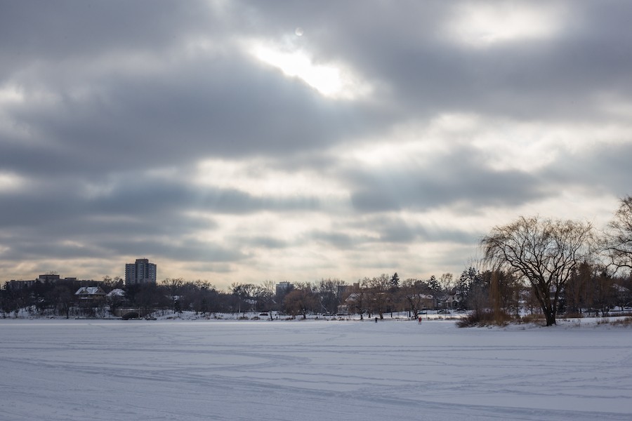 Frozen over: The Luminary Loppet takes place Feb. 6 on frozen Lake of the Isles in Minneapolis