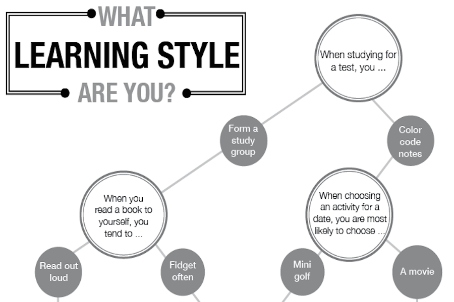 Learning incorporates multiple styles