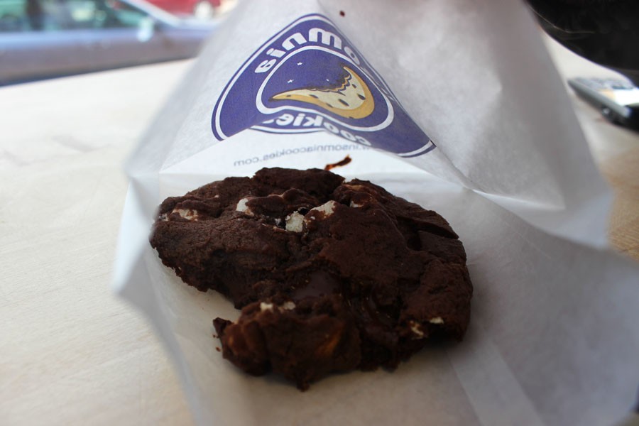 Located in Dinkytown Insomnia cookies sells various kinds of cookies until 3am every day of the week.