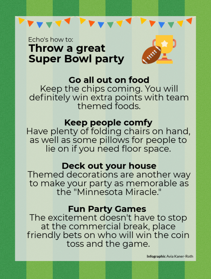 Echos how to: Throw a great Super Bowl party