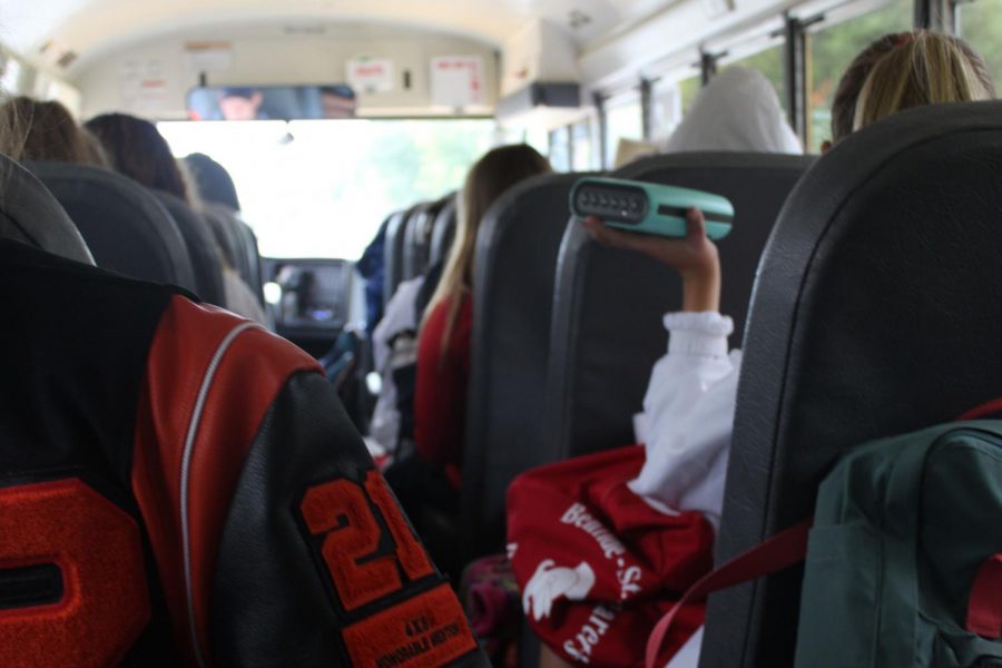 Because of the shortage of bus drivers, the St. Louis Park and Benilde-St. Margaret cross country teams had to share a bus to their meet Sept. 25.