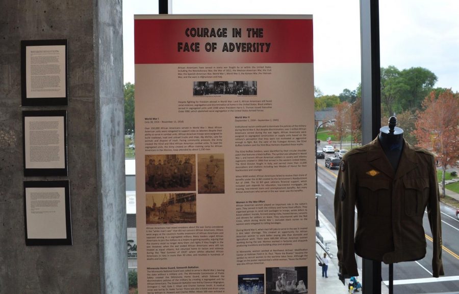 The African American Heritage Museum celebrates the resilience of African Americans in Minnesota. On display is an authentic uniform from WWII belonging to Jack Sidney Rainey Sr. The museum is free of admission and is open from 1- 5 p.m. Tuesday-Saturday, located at 1256 Penn Ave North in Minneapolis.