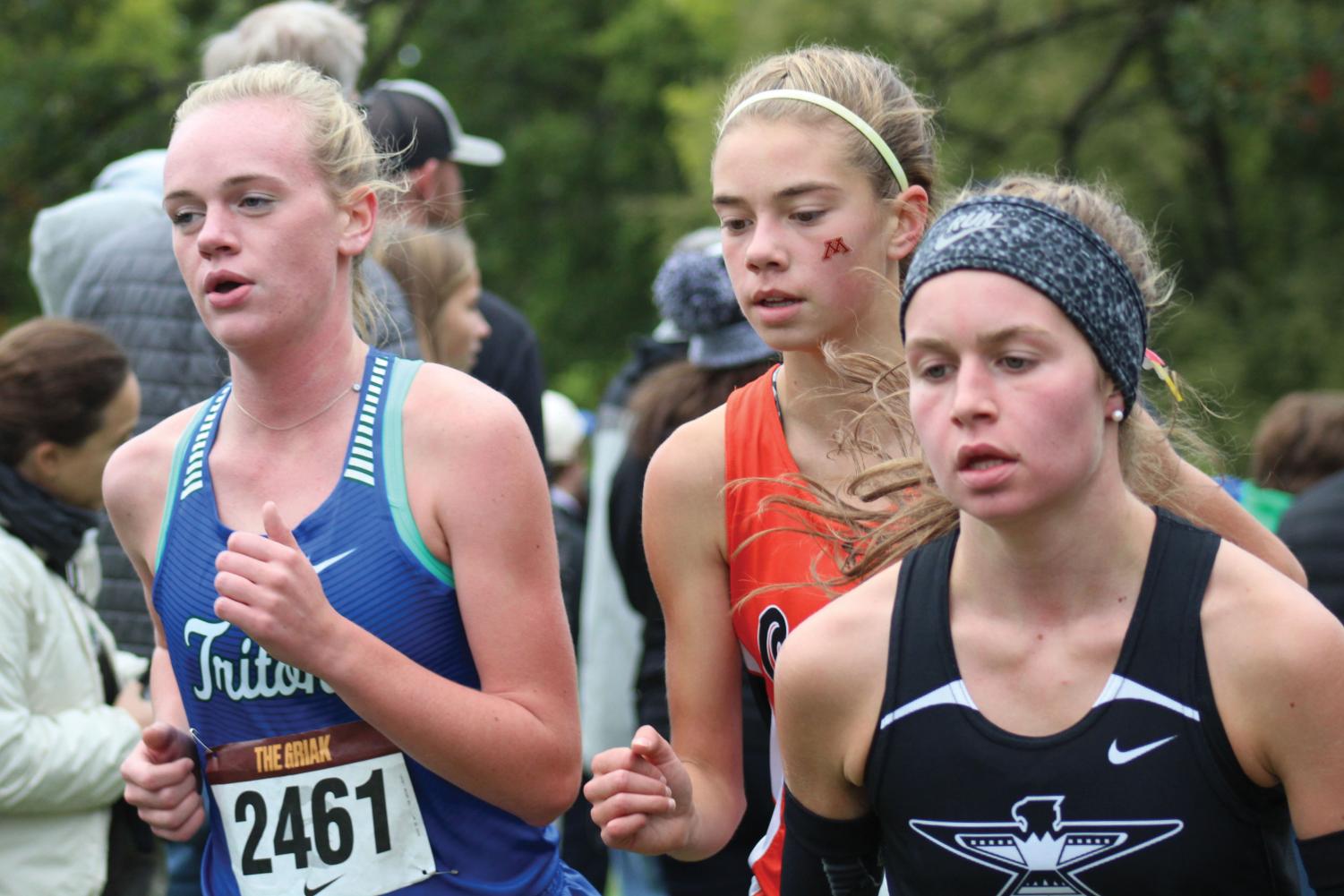 Girls’ cross country places first at Griak The Echo