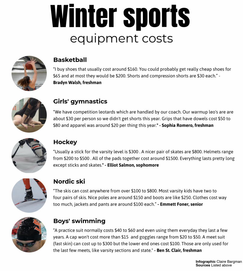 The costs of winter sports