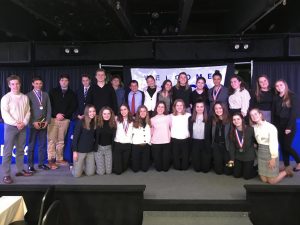 DECA competes at District
