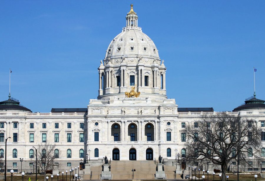 House files 8 and 9 were sent through Minnesota House of Representatives Feb. 27. The State Capitol houses the Minnesota House of Representatives and Senate.