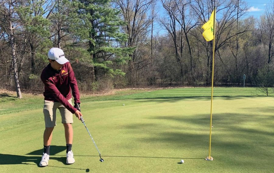 Minnesota golf courses reopened as of 5 a.m. April 18 because Executive Order 20-38 was signed by Gov. Tim Walz. Tee times at Theodore Wirth Park Golf Course are 20 minutes apart with stoppers around the holes for health safety reasons. 