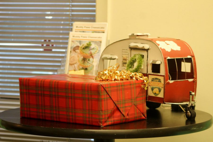 Muddy Paws Cheesecake displays its holiday toys for its annual childrens fundraiser Dec 6. The company is partnering with STEP to give kids toys over the holidays. 