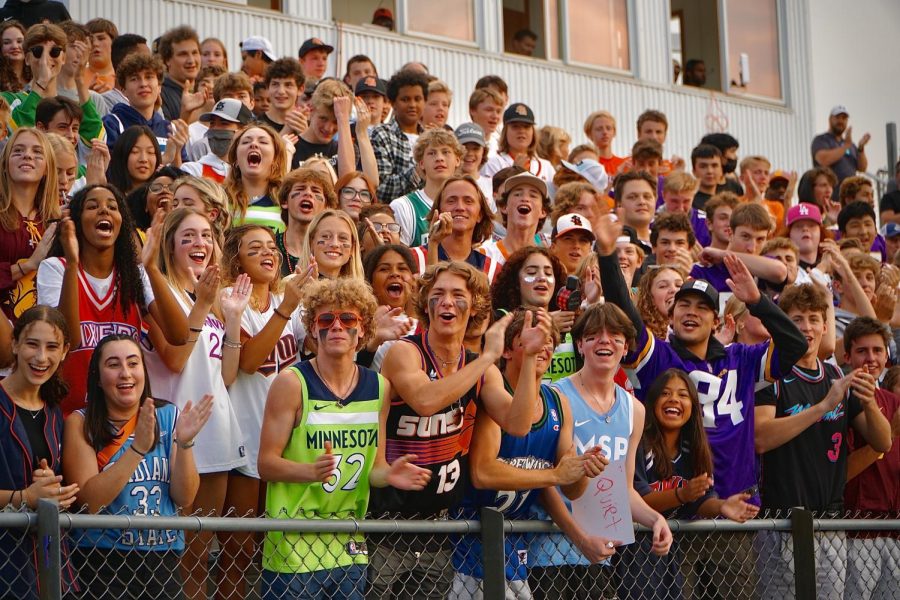 Seniors+participate+in+jersey+dress+code+to+support+the+Park+football+team.+Students+are+encouraged+to+wear+orange+to+show+Park+pride+at+the+homecoming+game+Sept.+24.+