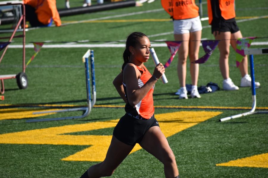 Freshman Eleanor Lindeman competes in the girls 1600-meter run June 2. The state preliminaries will start at 9 a.m. at June 9 at St. Michaels-Albertville High School. 