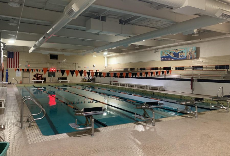 Park highschool swimming pool on Oct. 1. The pool is  running again and ready to be used.