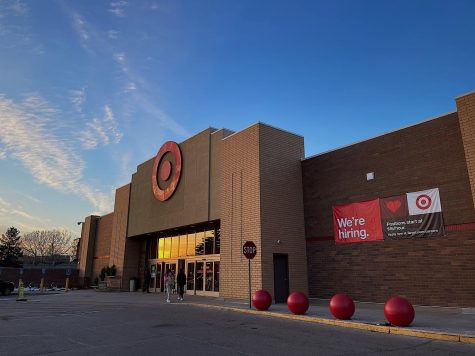 St. Louis Park target off of highway 100 Nov. 21. Target prepares for mass amounts of shoppers for this upcoming Black Friday.