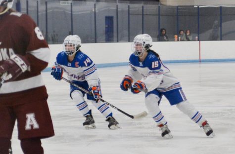 Two girls’ hockey teams unite