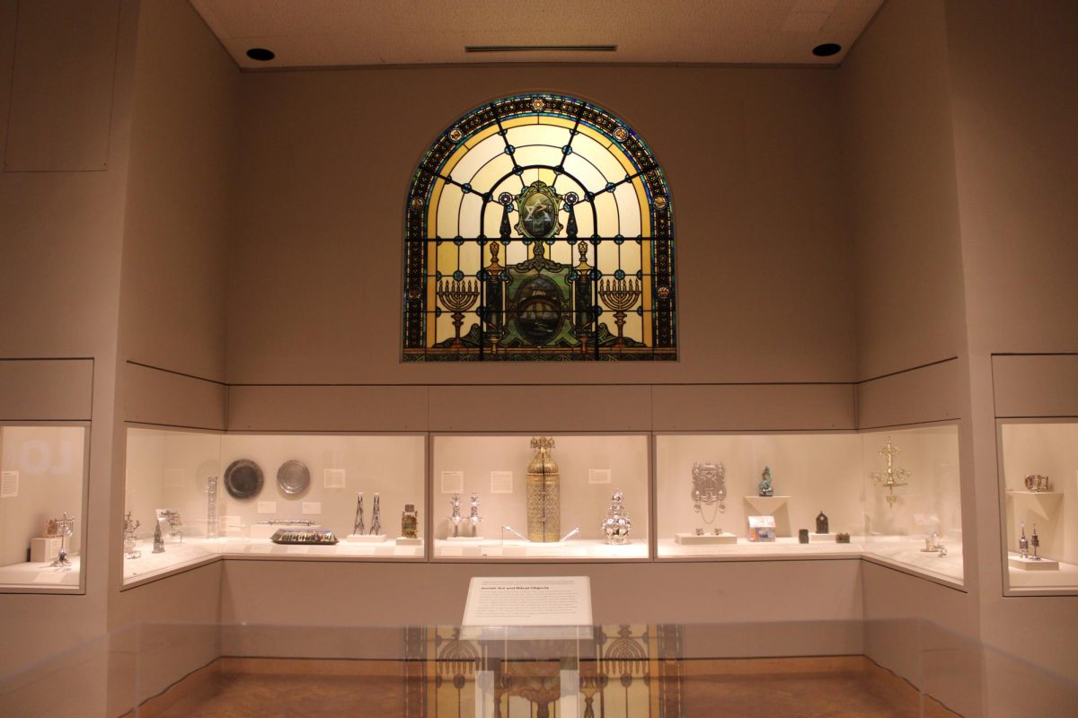 The Judaica art gallery at the Minneapolis Institute of Art. The gallery is complete with ancient Jewish artwork, religious artifacts and sculptures.