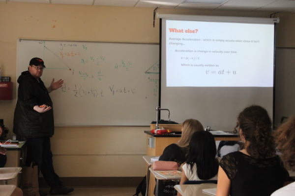 Teacher Peter Dangerfield teaches a class Oct. 3. As of this year, classes have become more standardized.