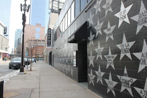 The First Avenue and 7th Entry walls are covered in stars. Only the venues favorite artists and performances get a spot on the wall.