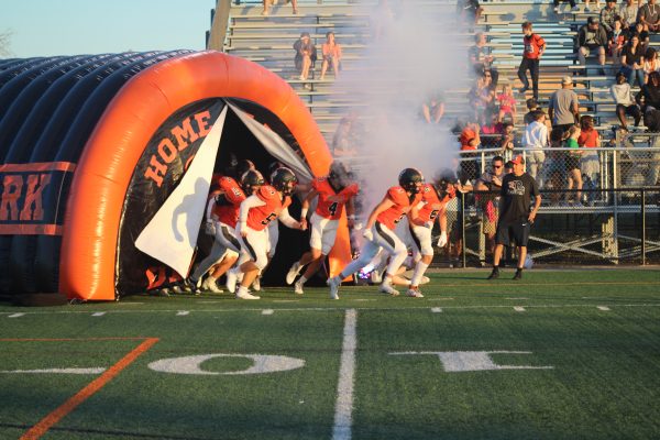 The Orioles break out of their nest at homecoming Sept. 20. Park lost 0-41 to Cooper.